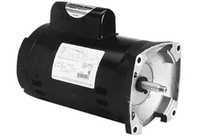 Replacement Pump Motors: Square Flange, Threaded Shaft, 56Y Frame Thumb Image