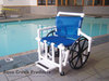 Aqua Creek Heavy Duty Pool Access Chair, 400 pound capacity