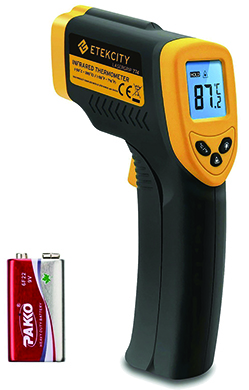 Akkumulering guiden jogger Etekcity Lasergrip Digital Laser Infrared Thermometer