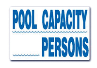Pool Capacity Sign Thumb Image