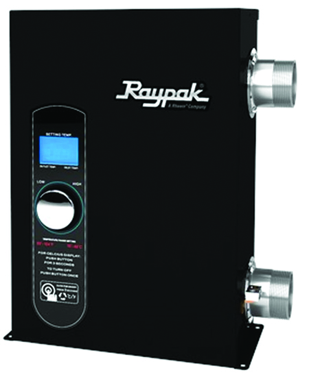 Raypak E3T Digital Electric Pool and Spa Heater Image
