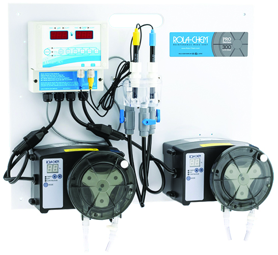 Rola-Chem Ready-to-Mount Digital ORP/pH Controller Wall System Image